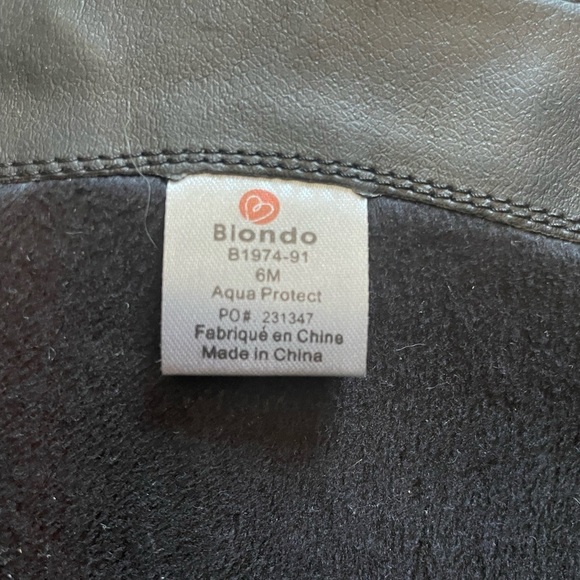 Blondo vida tall black & brown boots size 6 - Picture 6 of 11